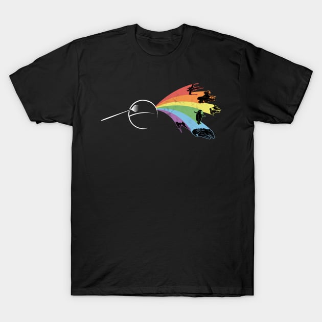 Dark Side of the Star T-Shirt by BignellArt